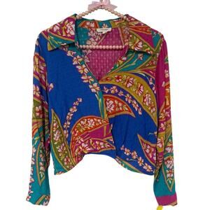 Haute Hippie Women's Top‎ Long Sleeves - Multi-Color - Size: XS